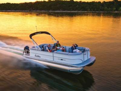 2026 Sun Tracker Party Barge 22 XP3 TRI-TOON